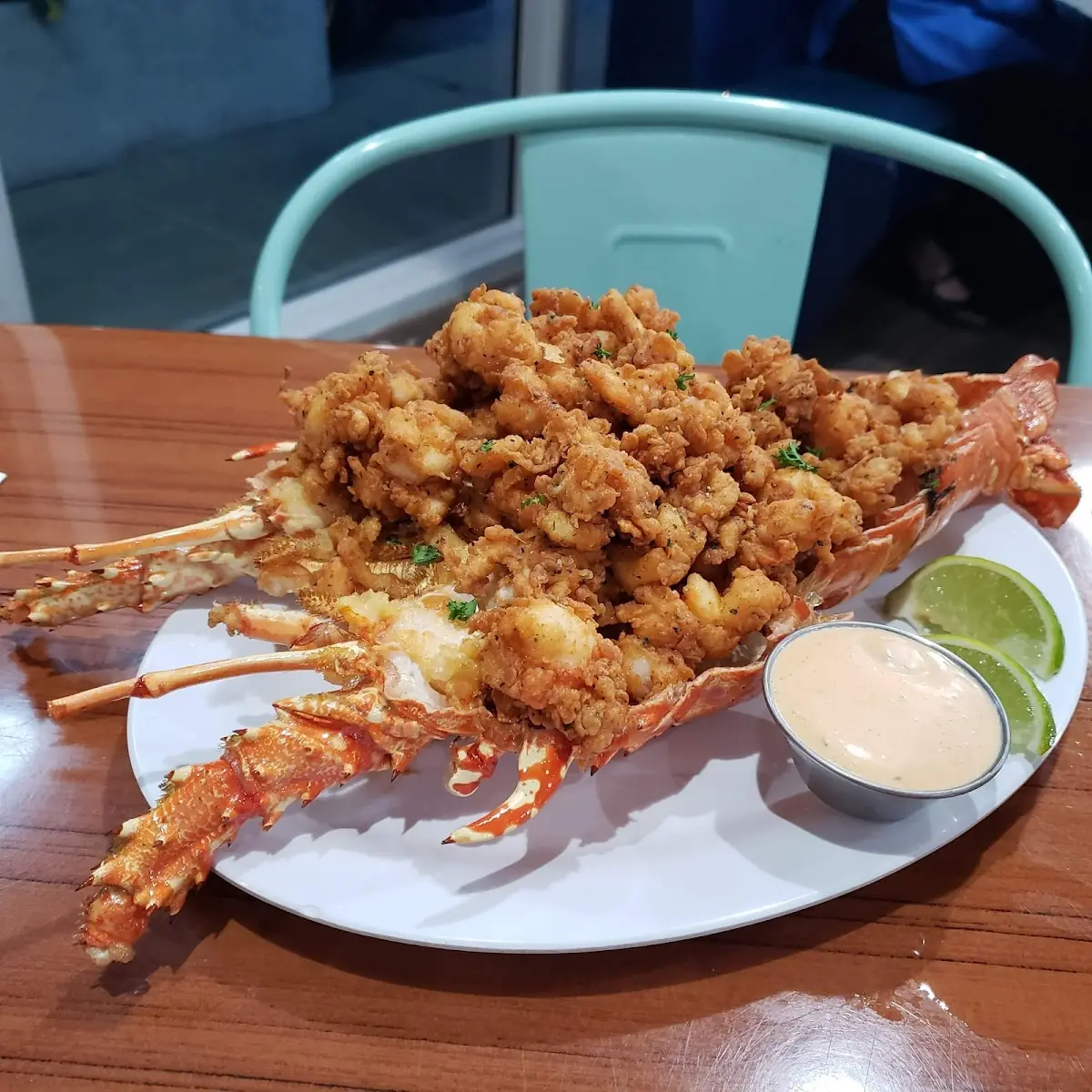 Fried Lobster Mac & Cheese