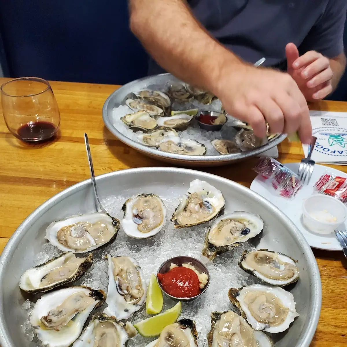 Oysters on Half Shell