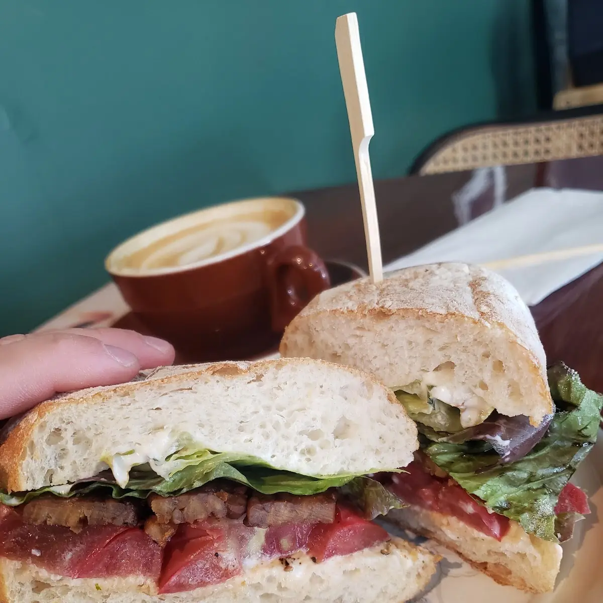 Vegan Breakfast Sandwich TLT