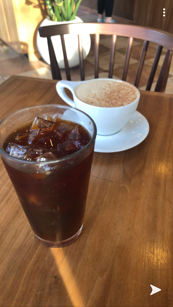 Cold Brew and Chai Latte