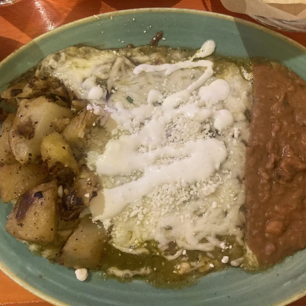 Enchiladas Verdes