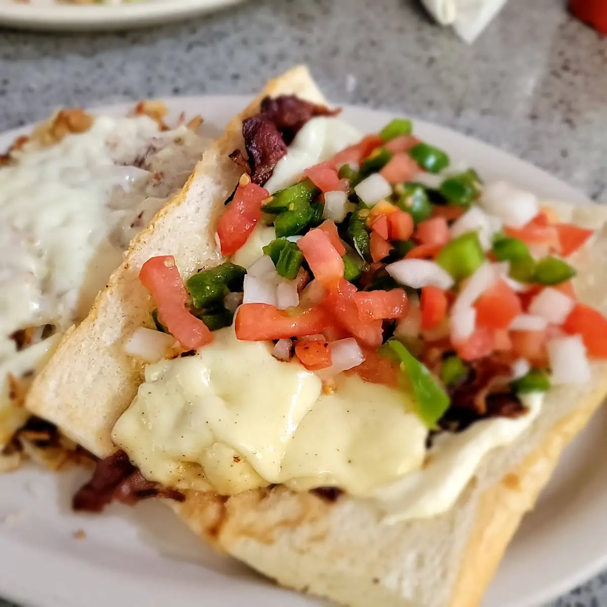 Bacon Loretta with Cheesy Hash Browns