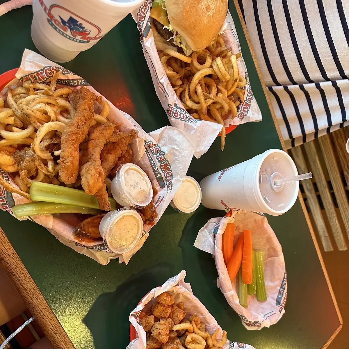 Wings and Chicken Strips
