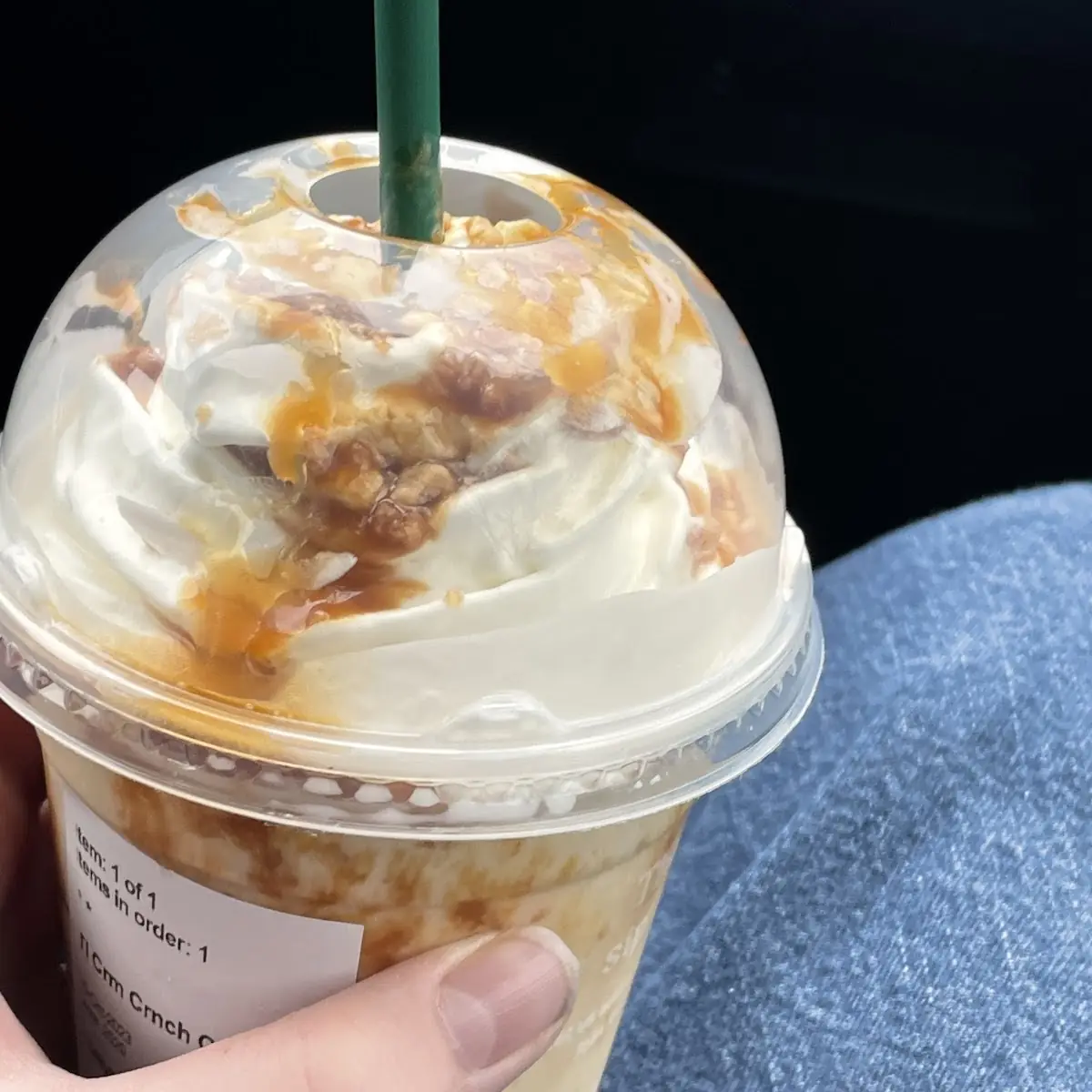 Caramel Crunch Frappuccino