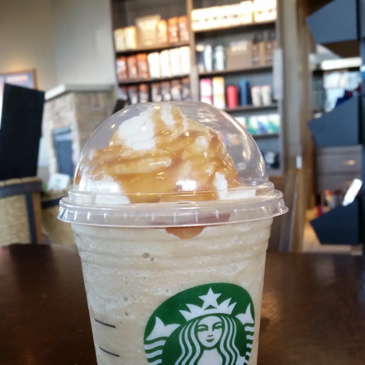 Caramel Frappuccino Blended Beverage