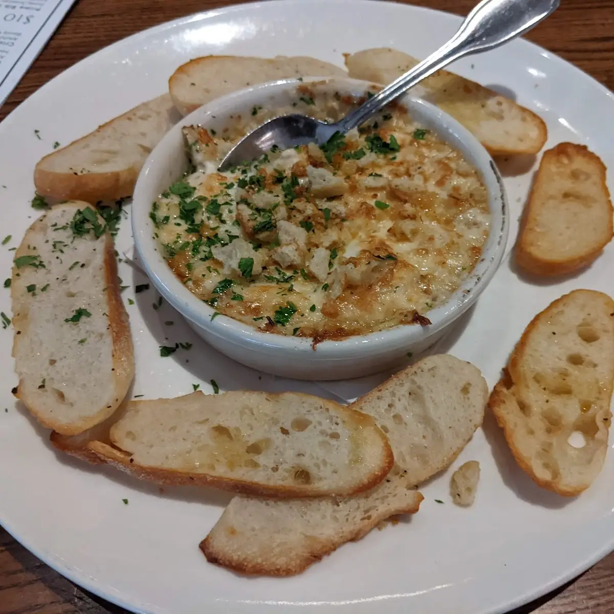 Oven Roasted Crab & Artichoke Dip