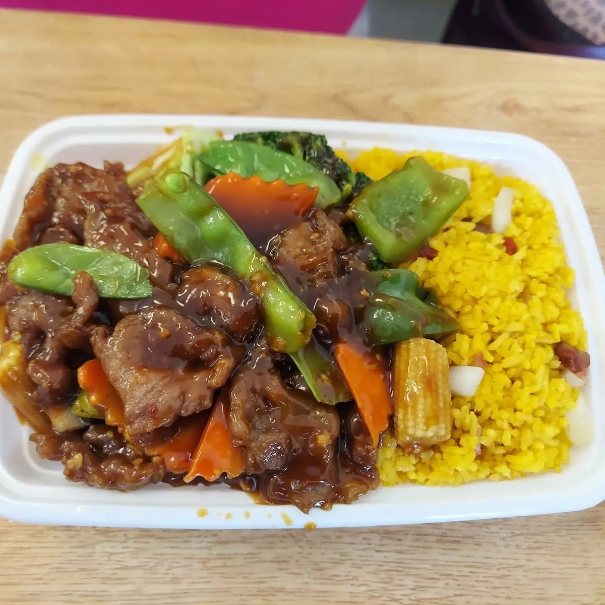 Beef with Garlic Sauce