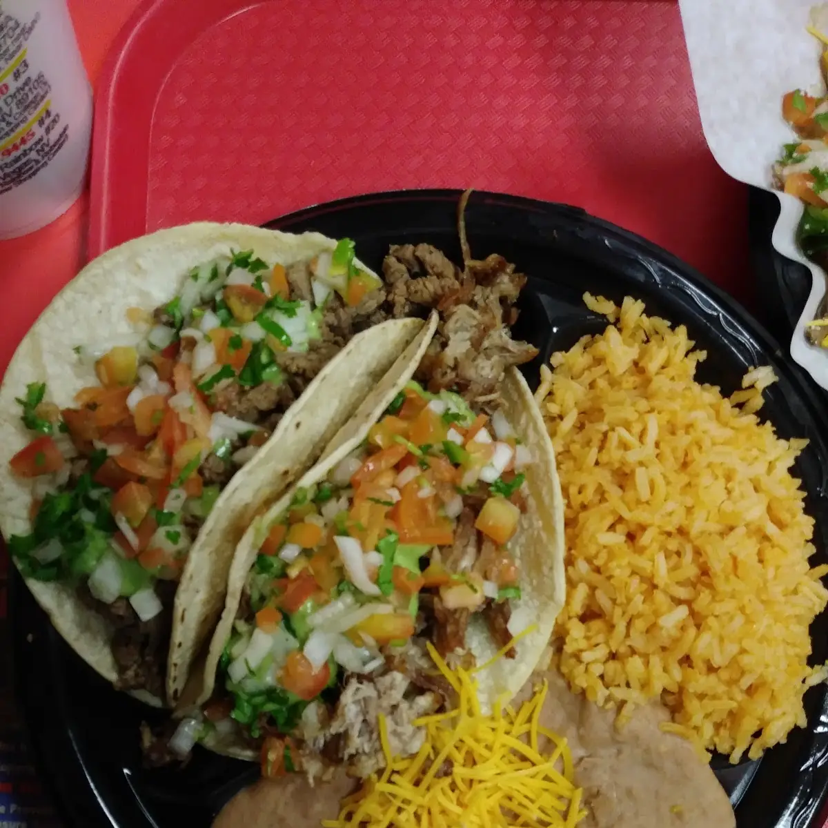 Carne Asada Tacos Combo