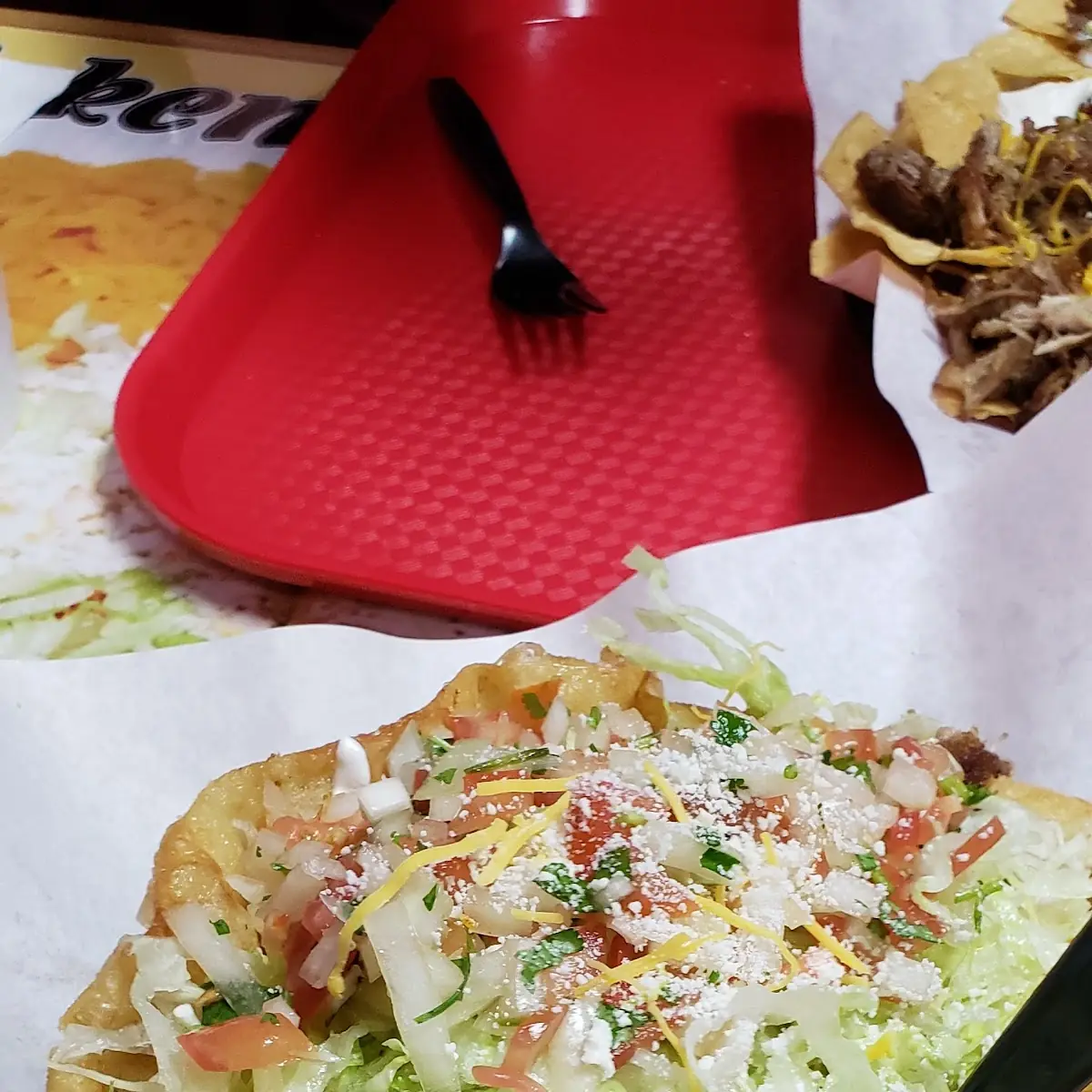 Carnitas Pork Taco Salad