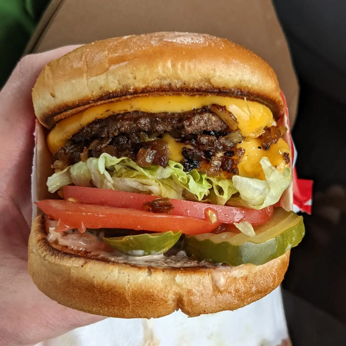 The Double Double Cheeseburger
