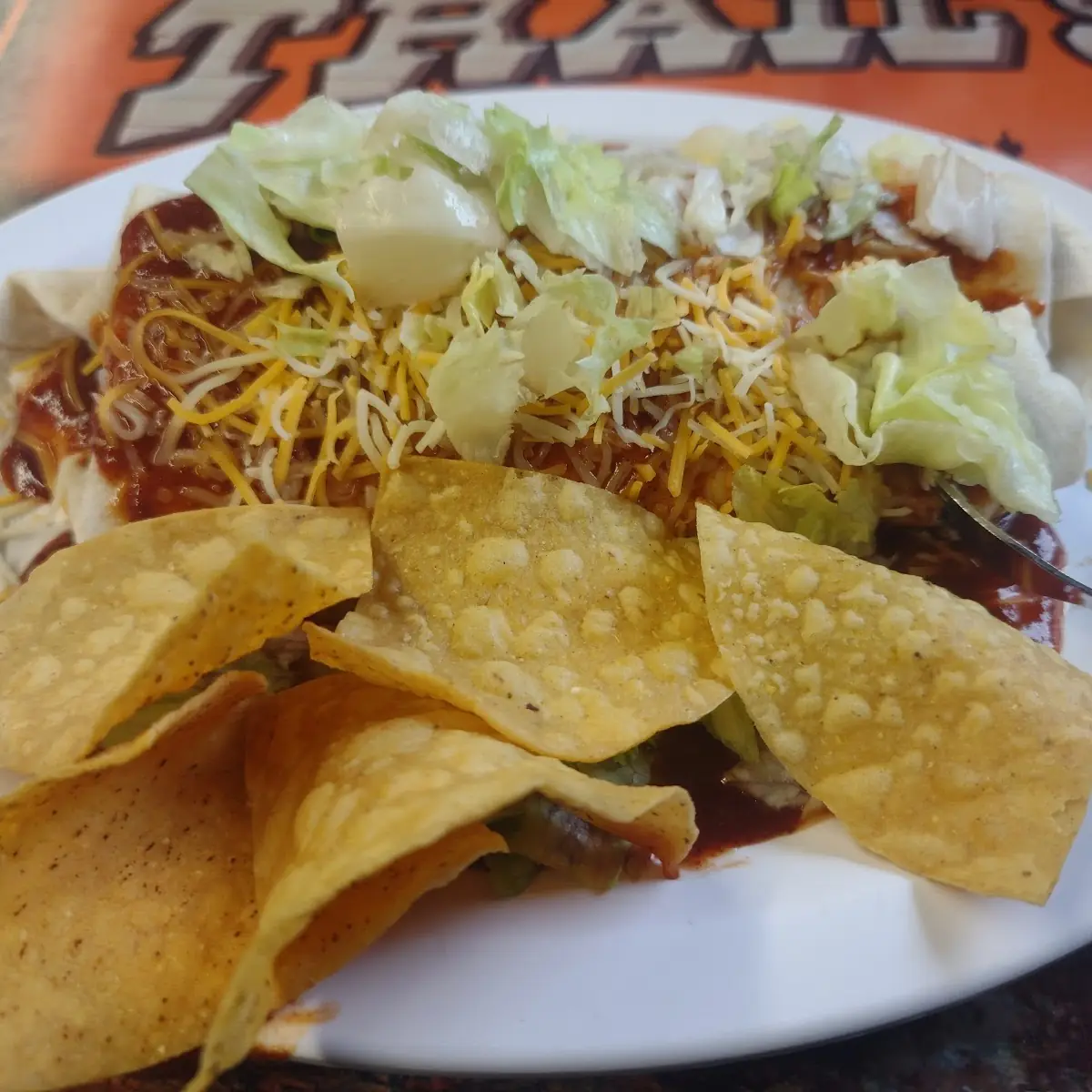 Beef Burrito with Salsa