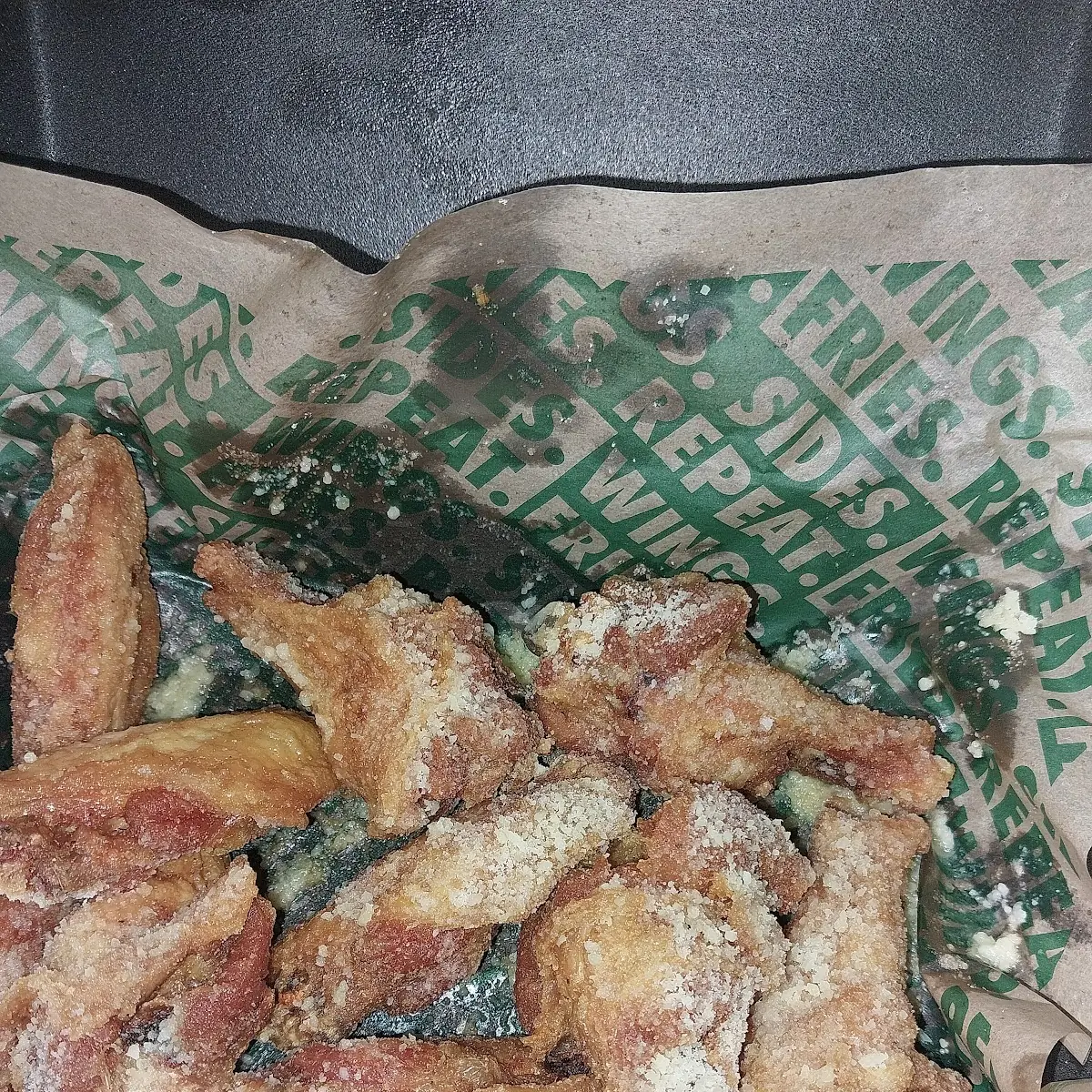 Garlic Parmesan Wings