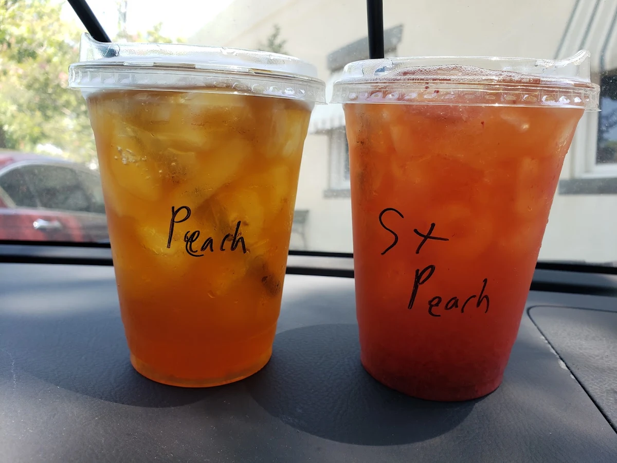 Strawberry Peach Tea