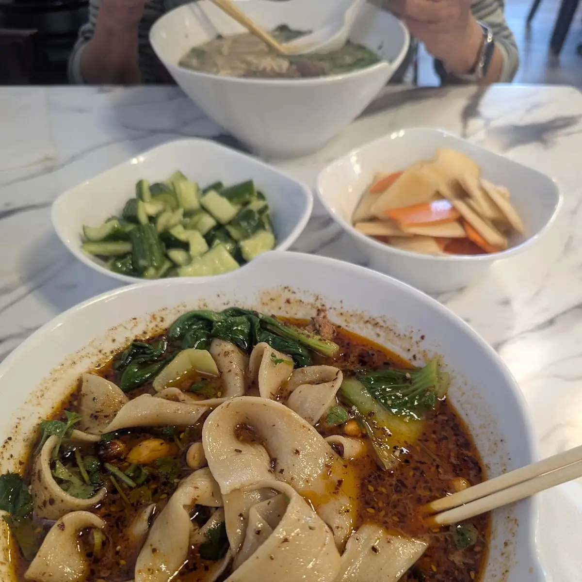 Hand Pulled Noodles with Beef
