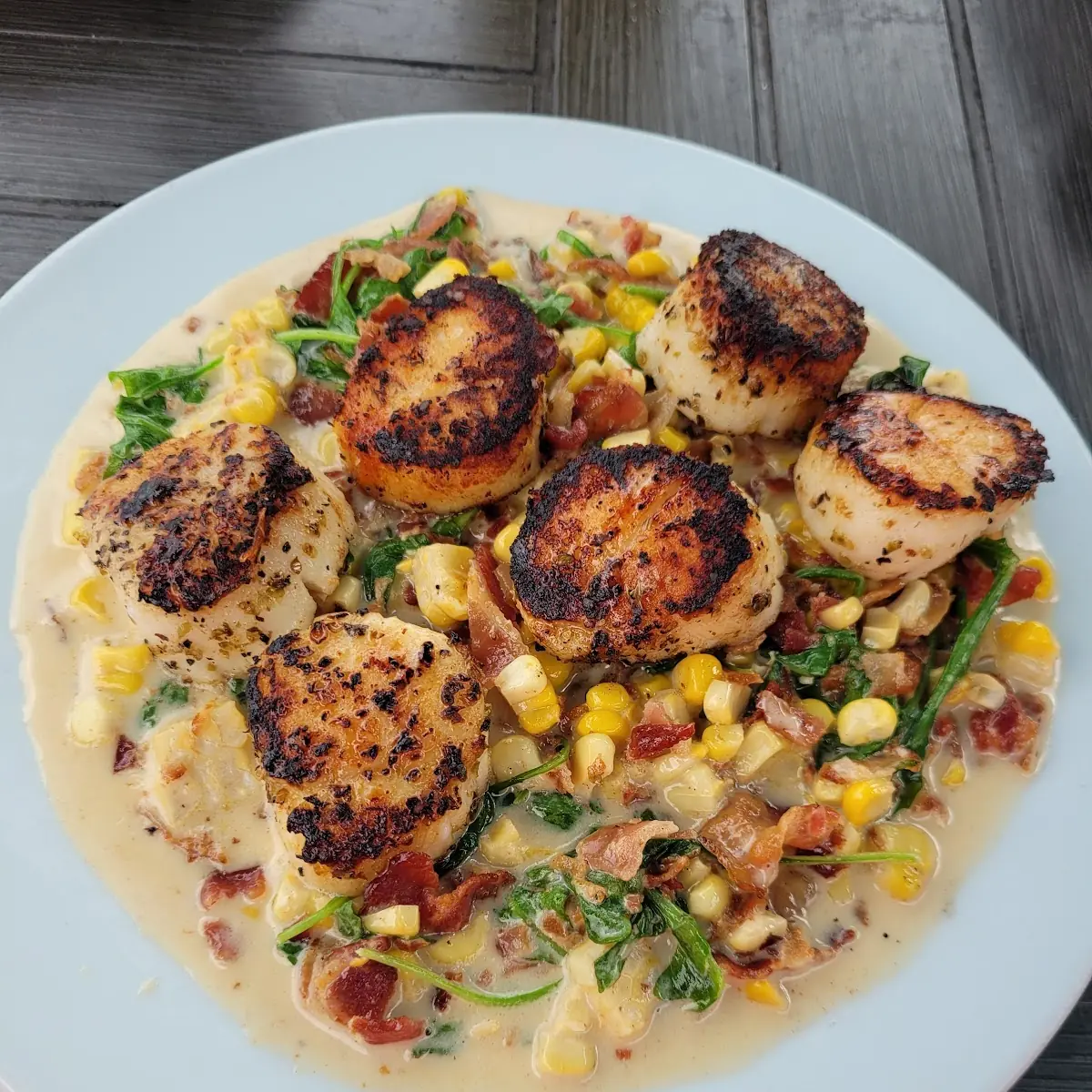 Pan Seared Sea Scallops