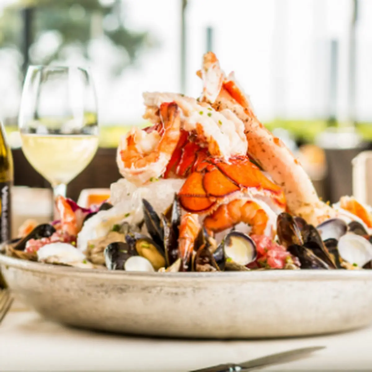 Chilled Seafood Platter for Two People