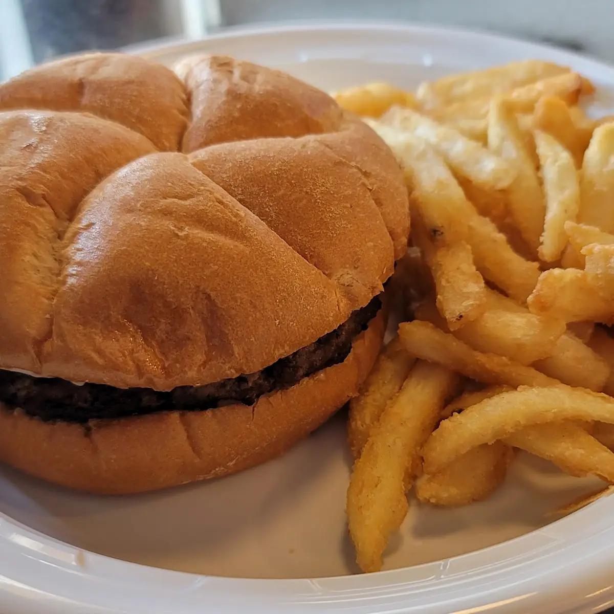 Bacon Cheeseburger with Fries