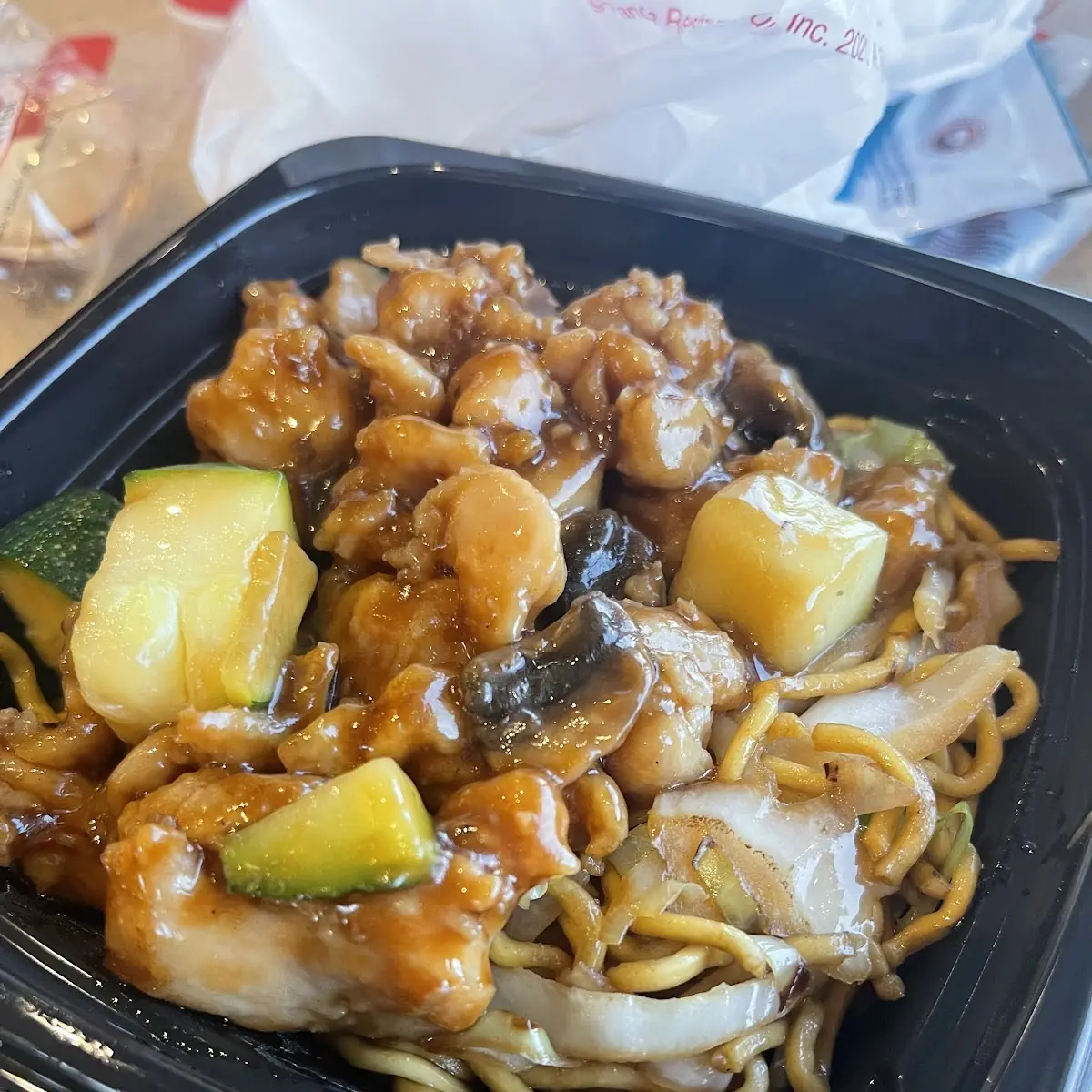 Mushroom Chicken Bowl