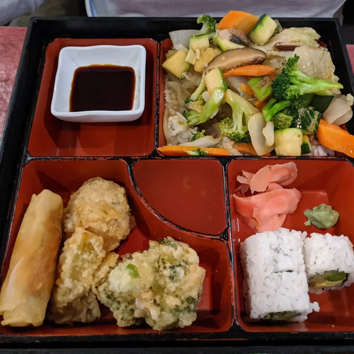L Vegetable Bento Box