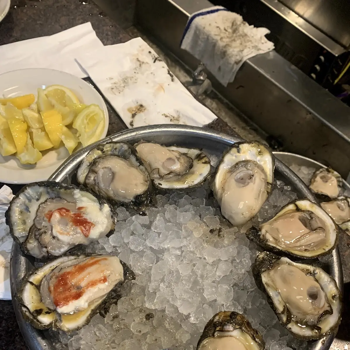 Oysters on the Half Shell