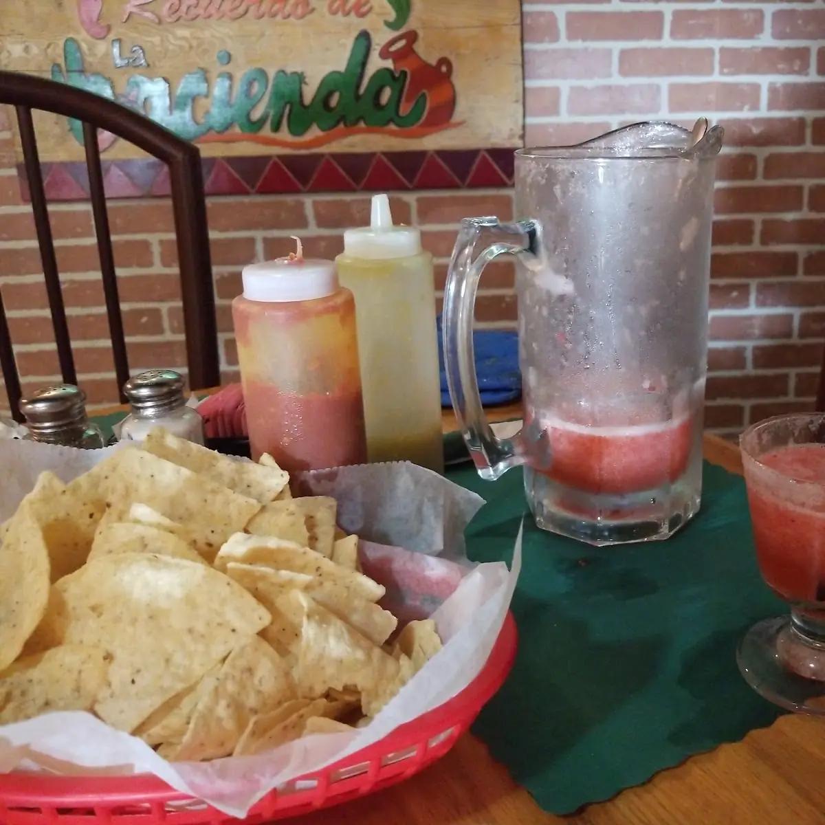 Chips Salsa and Margarita