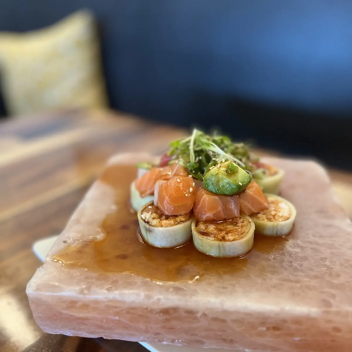 Smoked Salmon Smoke Sake