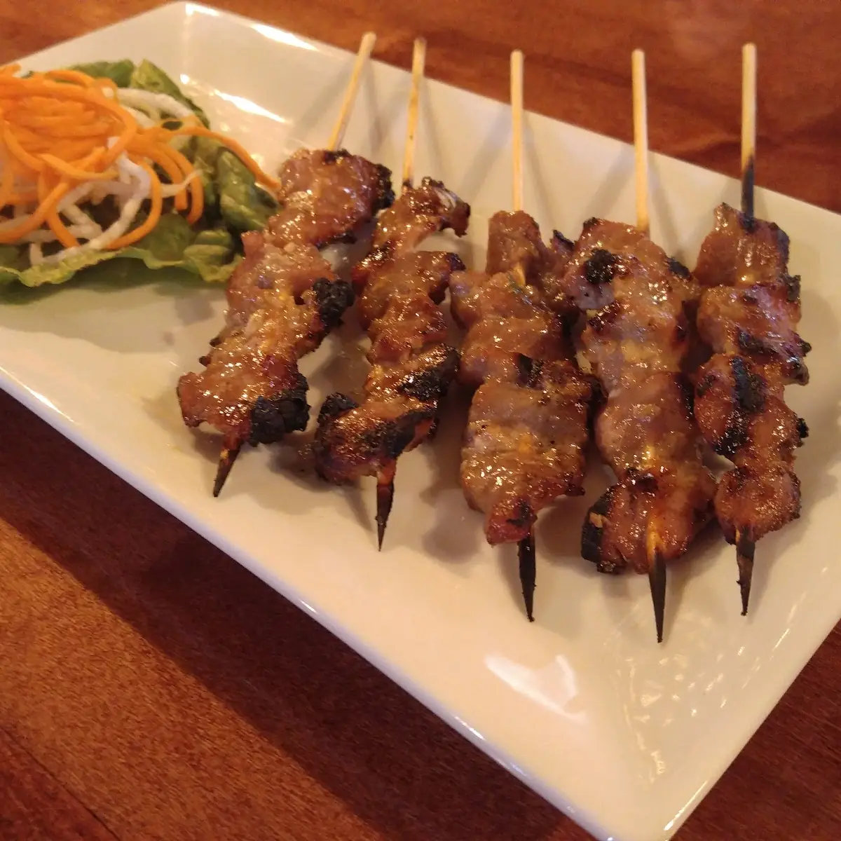 Moo Ping Pork Skewers