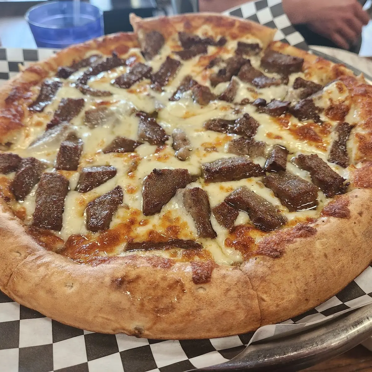 12 Gyro Meat Pizza