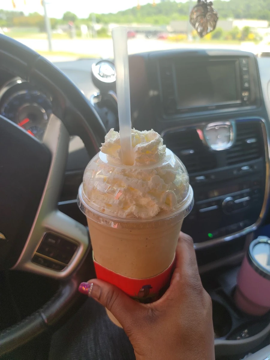 White Chocolate Hazelnut Frozen Mocha