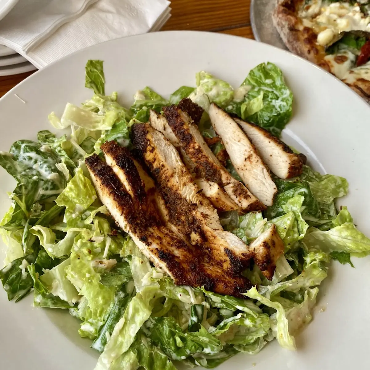Blackened Chicken Caesar Salad