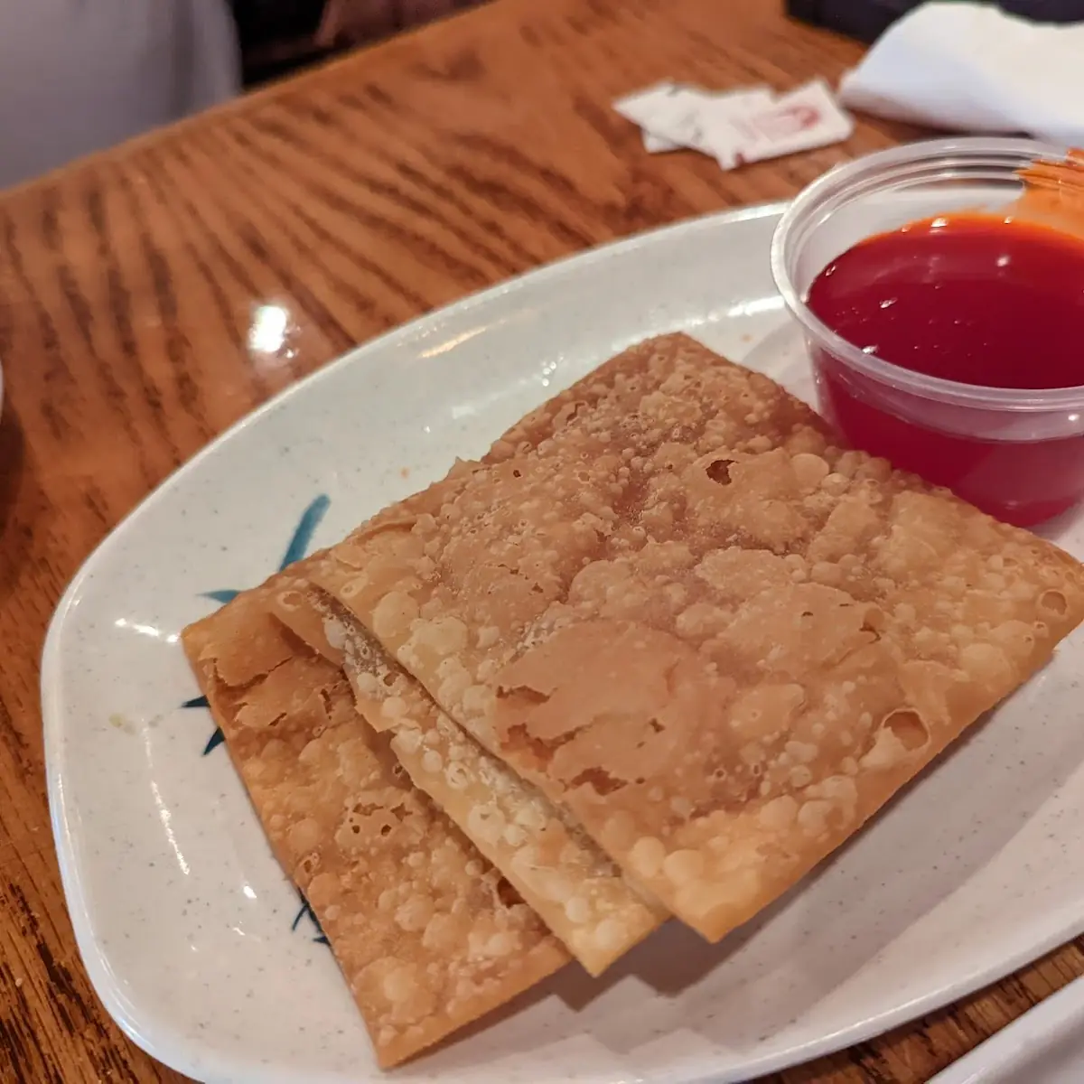 Fried Egg Roll Wrappers