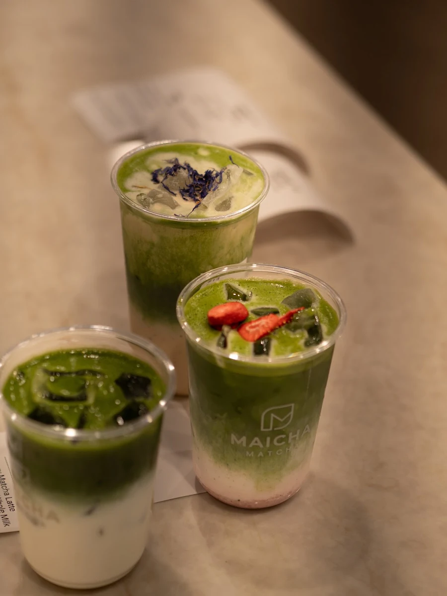 Iced Matcha Drinks