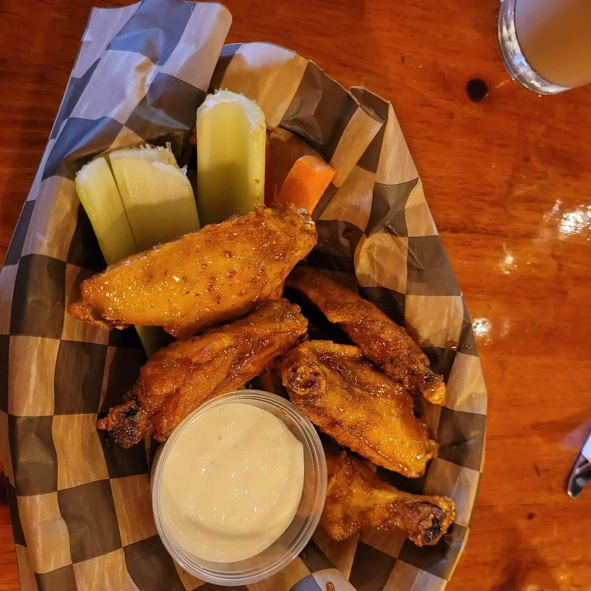 Honey Old Bay Wings