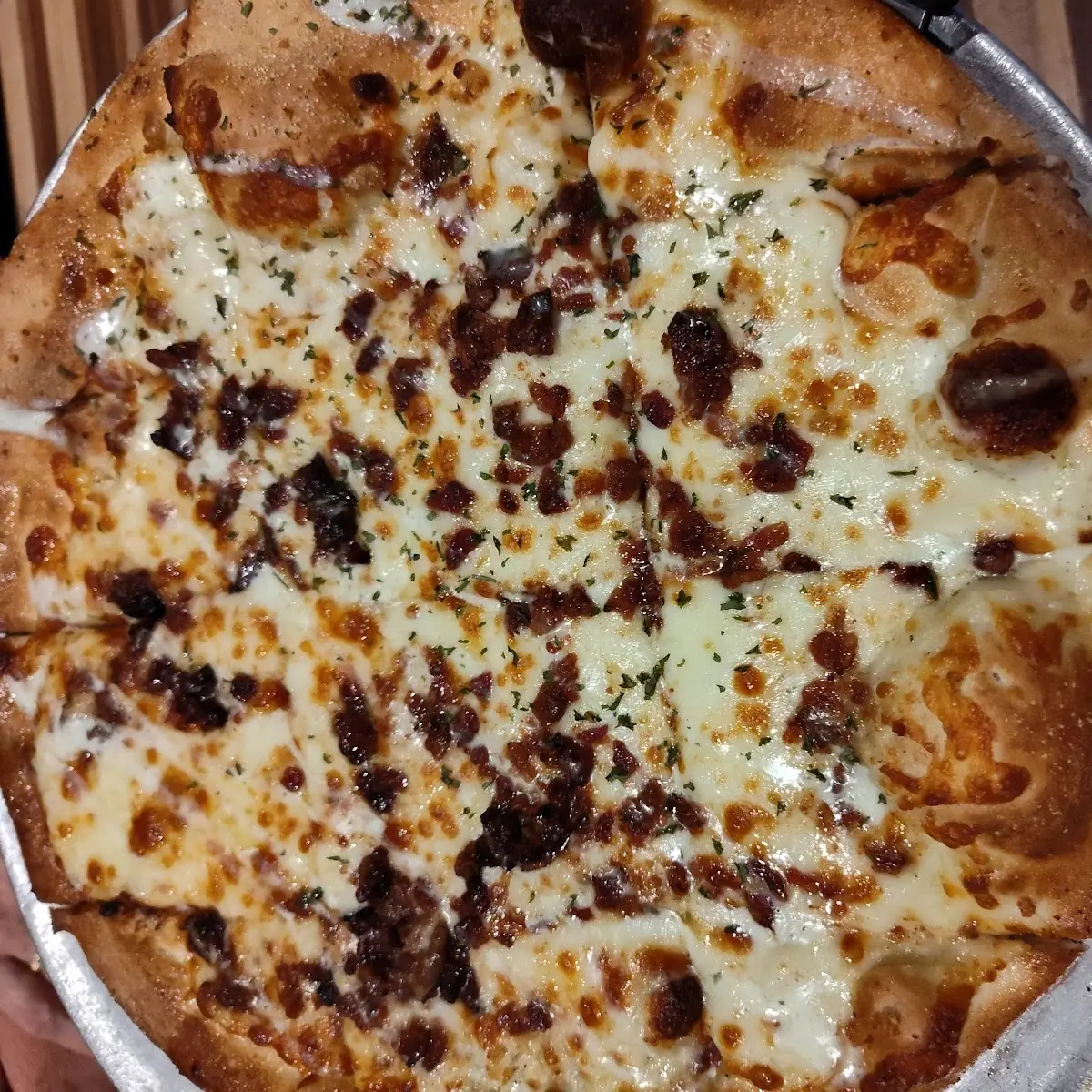 Chicken Bacon Ranch Pizza