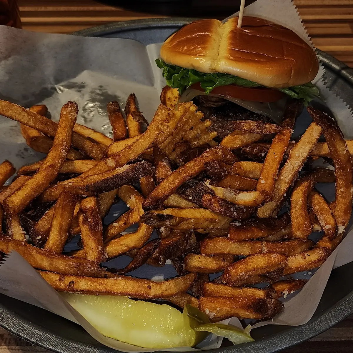 Tap Bison Burger