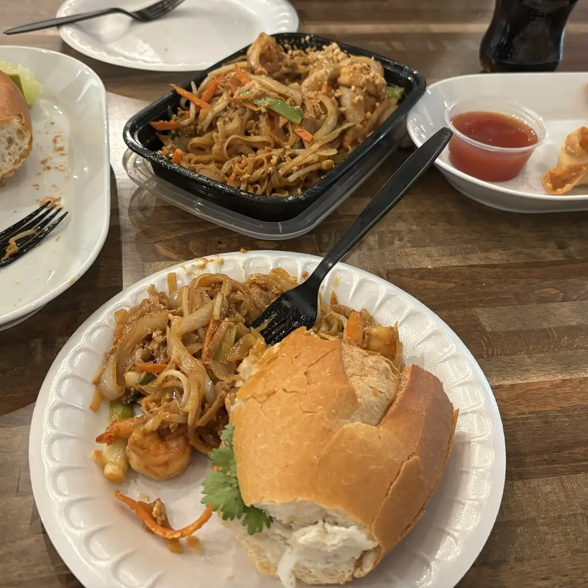 Grilled Chicken Banh Mi Sandwich