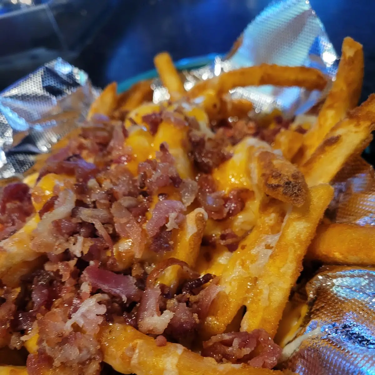 Cheese Fries with Bacon