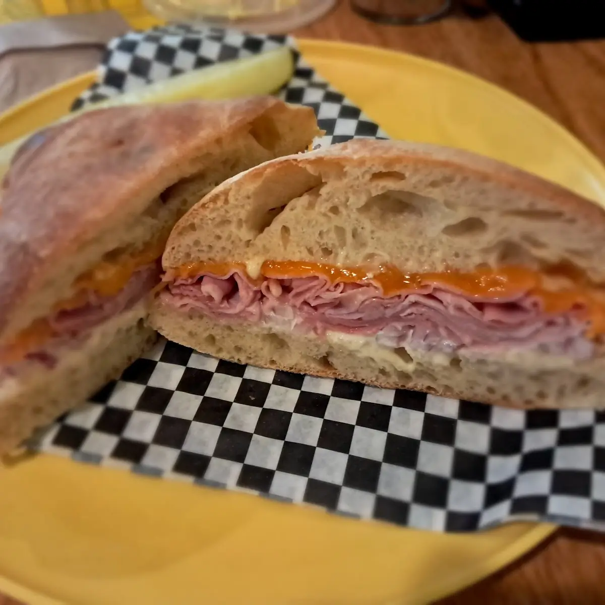 Ham and Cheese Sandwich