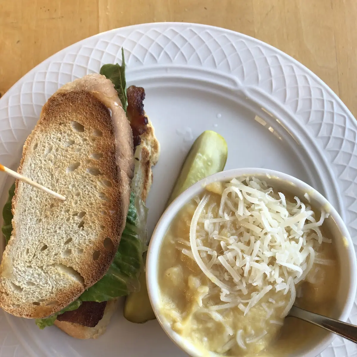 1 2 Sandwich and Soup