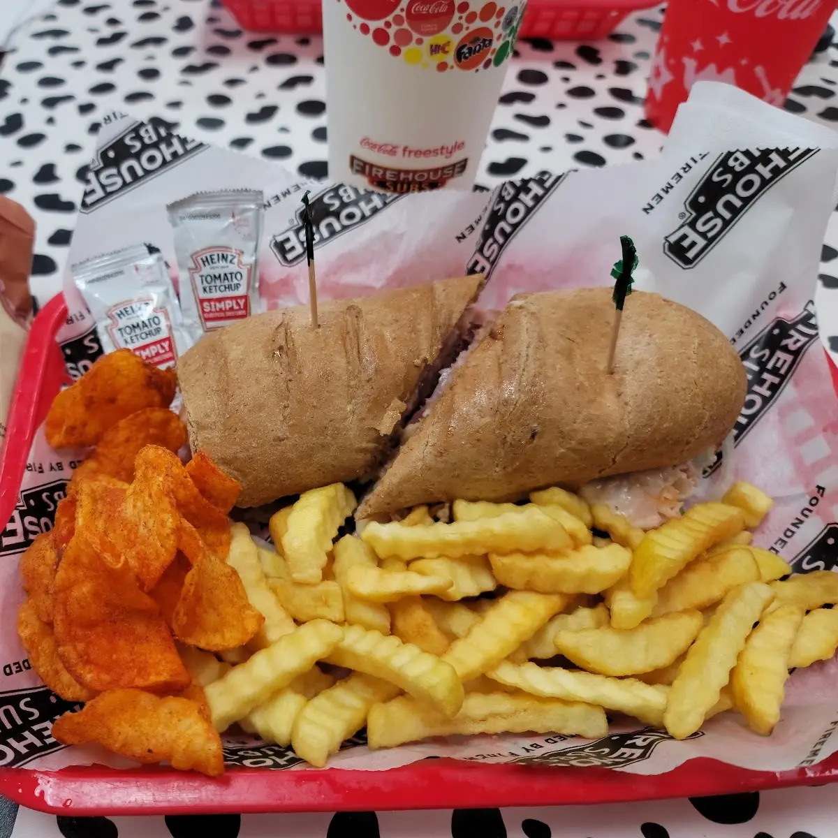 Roast Beef Combo and Vickie's