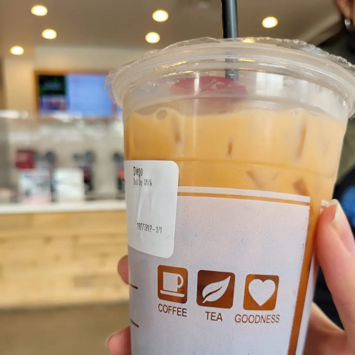 Thai Tea Substitute Soy Milk