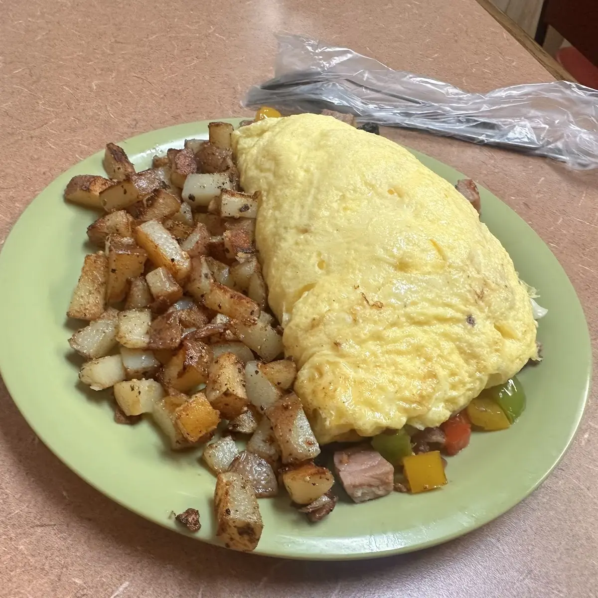 Ham and Cheese Omelette