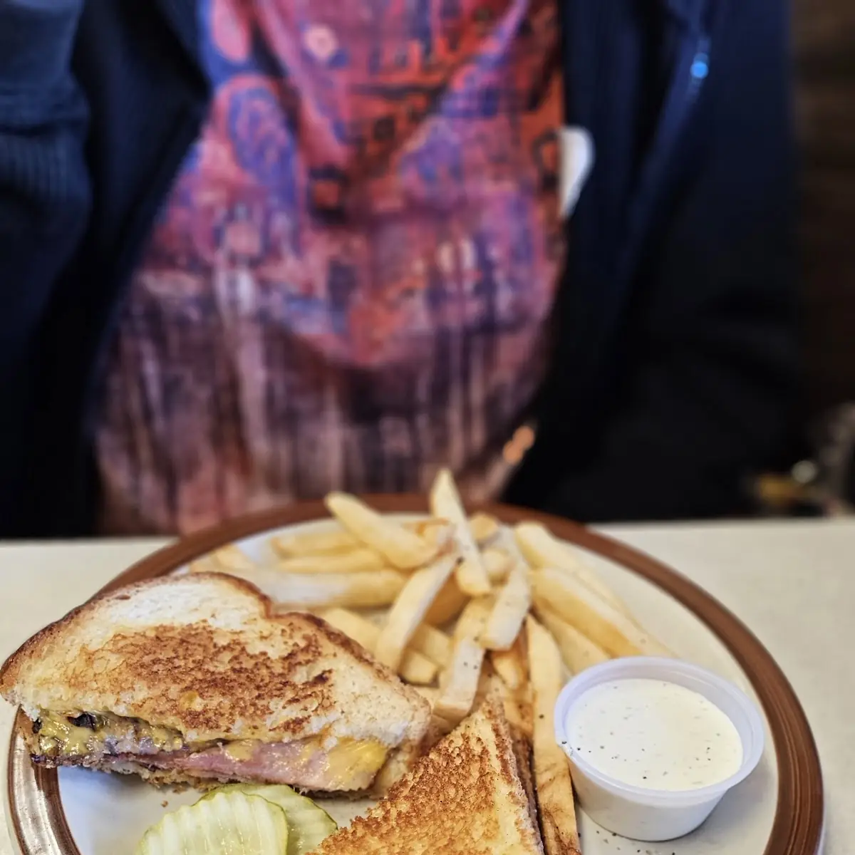 Grilled Ham & Cheese Sandwich