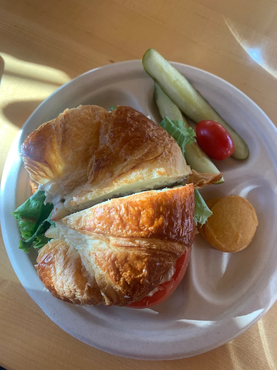 Grilled Chicken on a Croissant