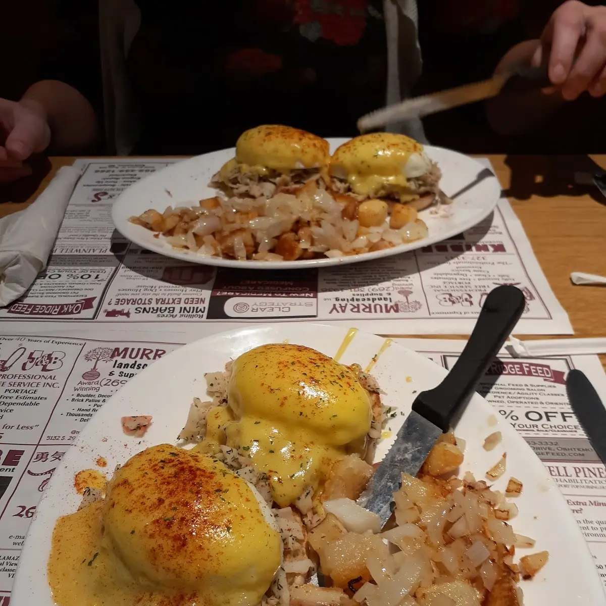 Crab Benedict
