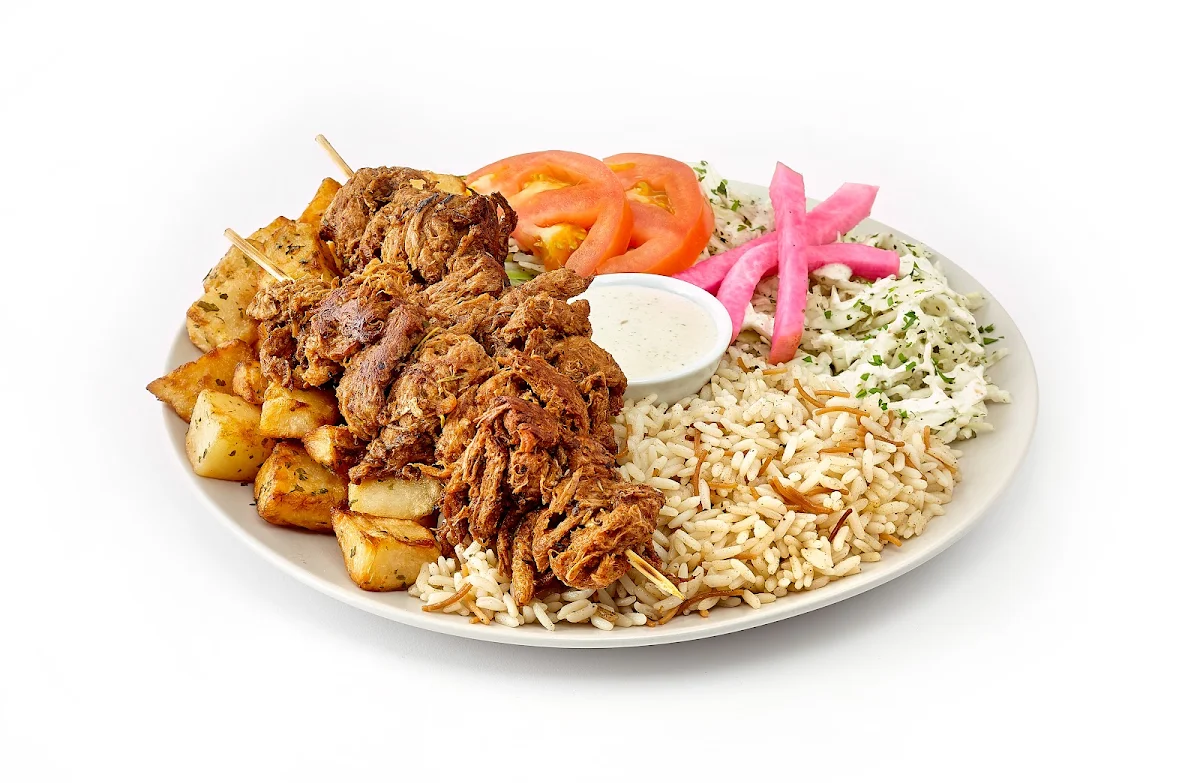 Assiette Mixte Poulet Et Boeus