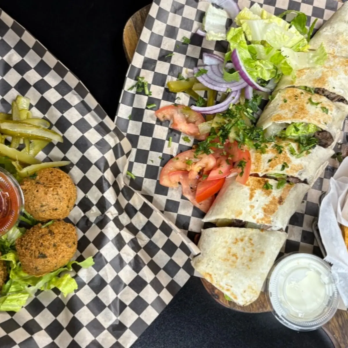 Steak Shawarma Wrap