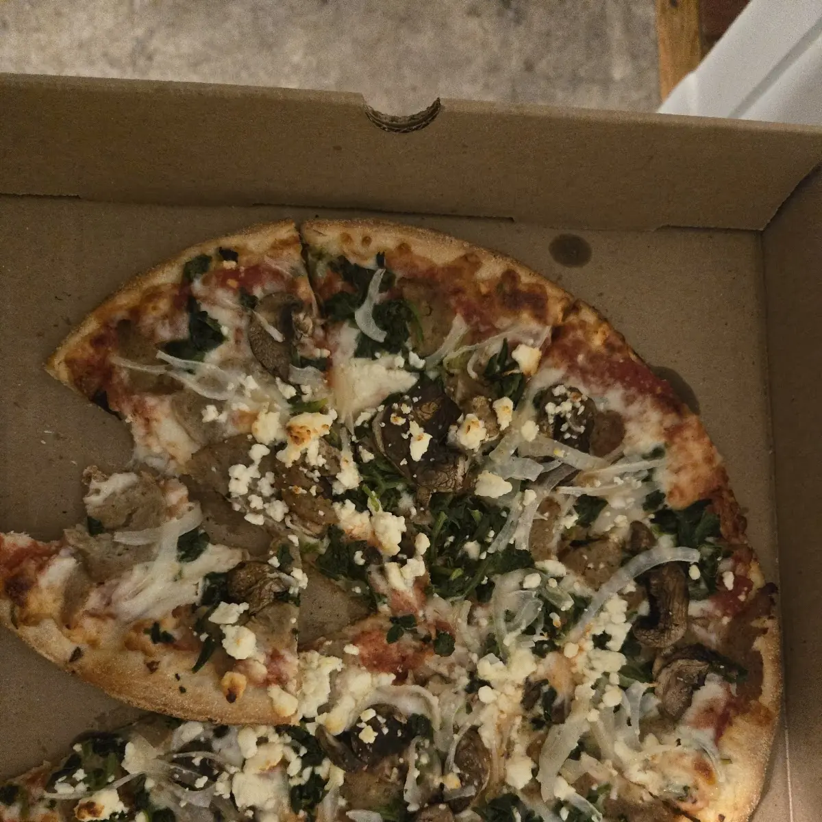 Large Eggplant Supreme Pizza