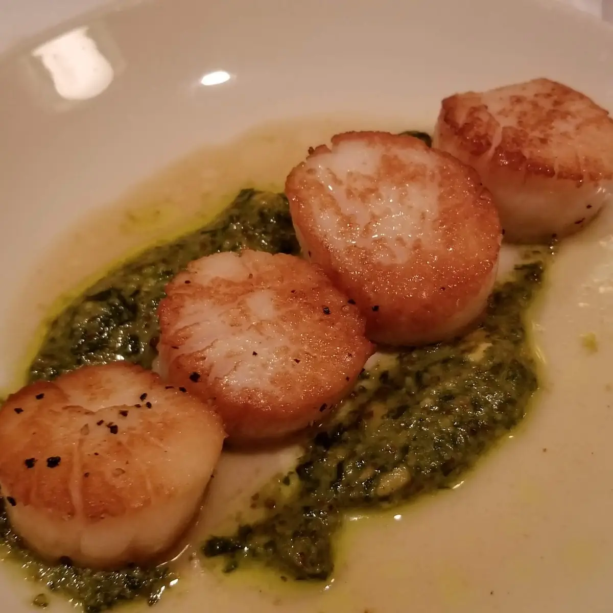 Golden Fried Diver Sea Scallops