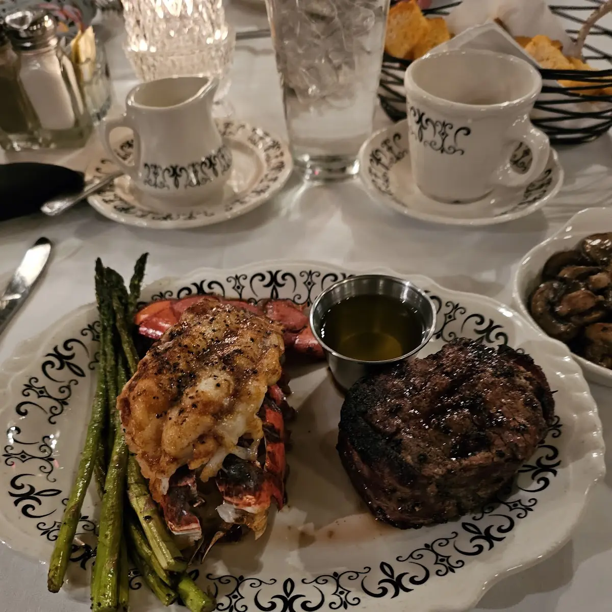Surf & Turf Filet Mignon and Lobster Tail